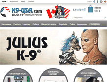 Tablet Screenshot of k9-usa.com